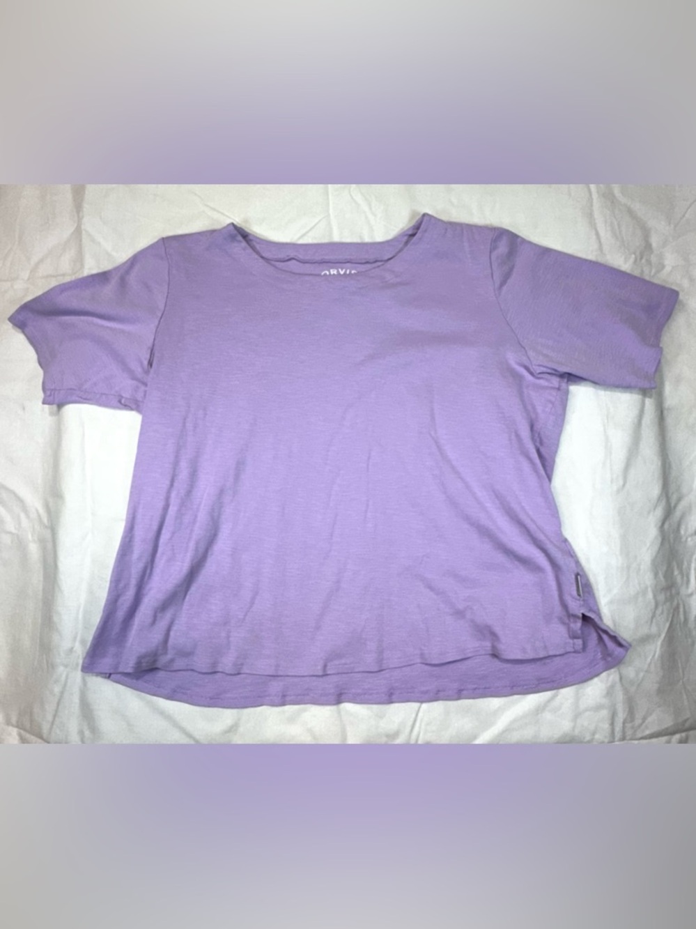 Orvis Lavender Short Sleeve Tee